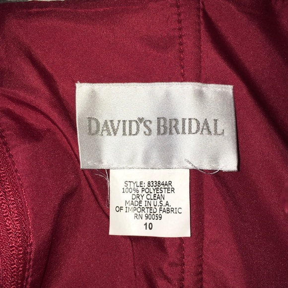 🌻 5/$25 David’s Bridal Convertible Top - Picture 3 of 4